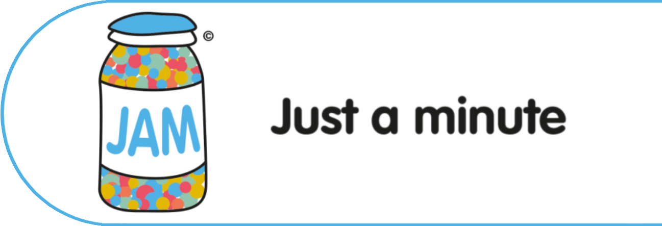 logo just a minute